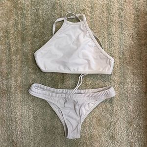 RPM swim suit. White